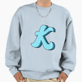 Blue K Sweatshirt - Casual Everyday Wear Unisex - T-Shirt, Sweatshirt, Hoodie