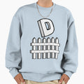 D Fence Sweatshirt - Casual Everyday Wear for Adults - T-Shirt, Sweatshirt, Hoodie