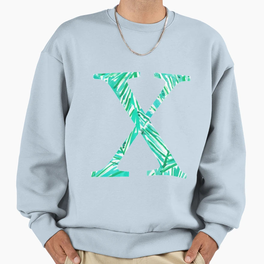 Chi Palm Leaves Sweatshirt - Casual Everyday Wear Men Women - T-Shirt, Sweatshirt, Hoodie