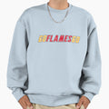 Go Flames Go Sweatshirt - Casual Everyday Wear Unisex - T-Shirt, Sweatshirt, Hoodie