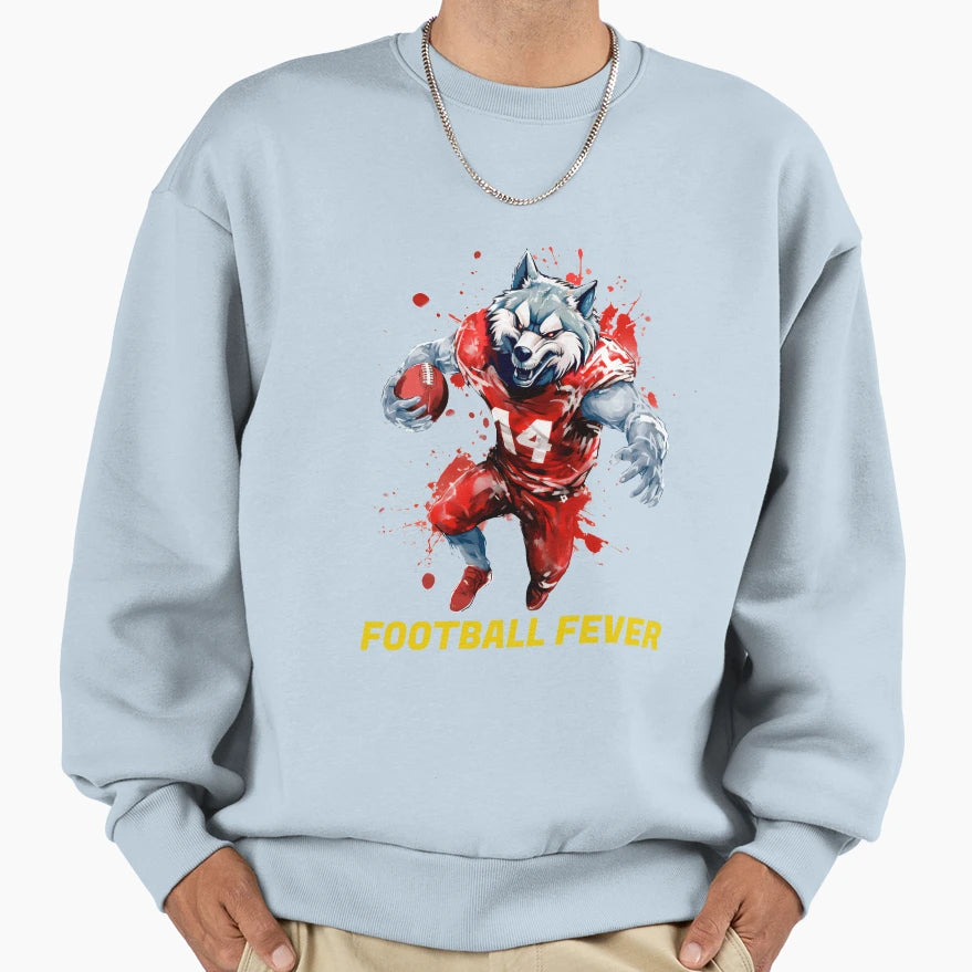 Football Fever Sweatshirt - Streetwear Style Unisex - T-Shirt, Sweatshirt, Hoodie