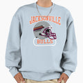 Jacksonville Bulls Helmet Sweatshirt - Unique Graphic Unisex - T-Shirt, Sweatshirt, Hoodie