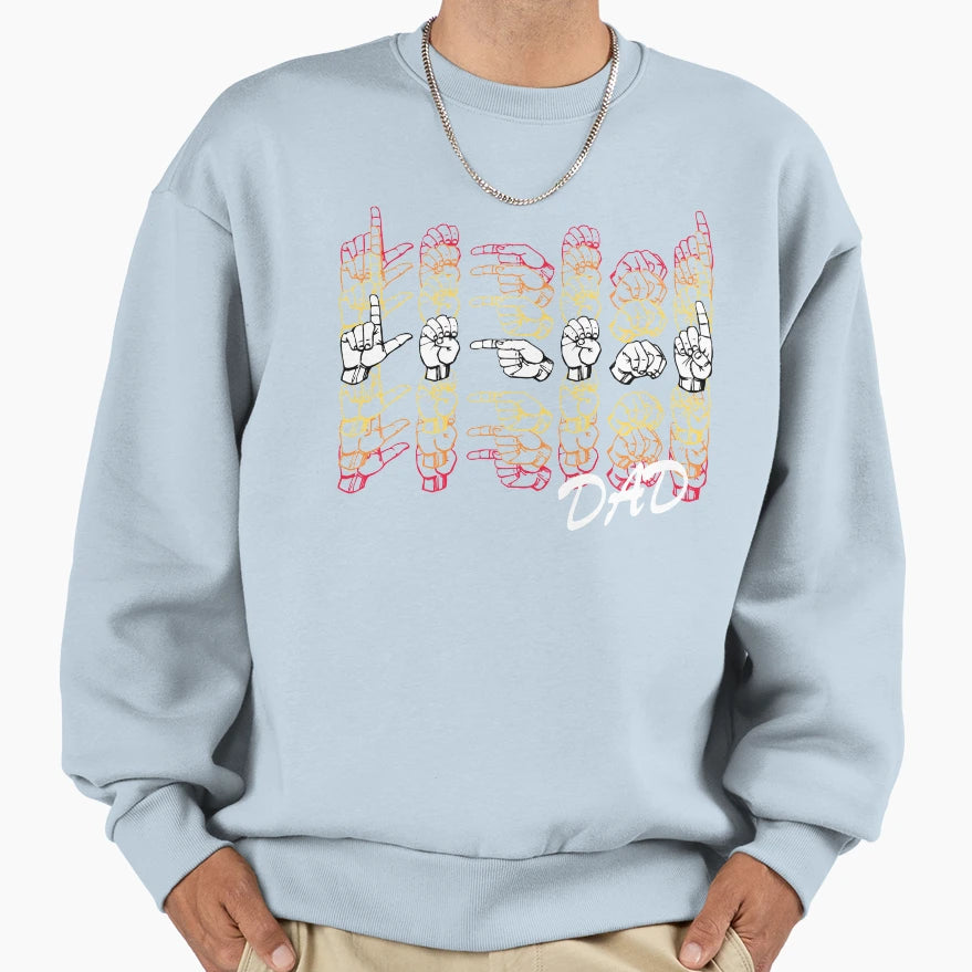 Legend Dad Sweatshirt - Aesthetic Graphic for Adults - T-Shirt, Sweatshirt, Hoodie