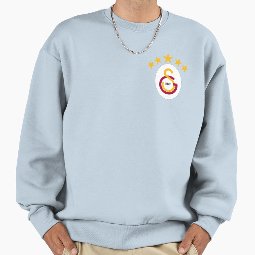 Galatasaray 2025 Championship 5 Star Sweatshirt - Custom Art Print Unisex - T-Shirt, Sweatshirt, Hoodie