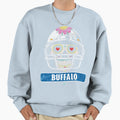 American Football Buffalo Skull Sweatshirt - Novelty Apparel Men Women - T-Shirt, Sweatshirt, Hoodie