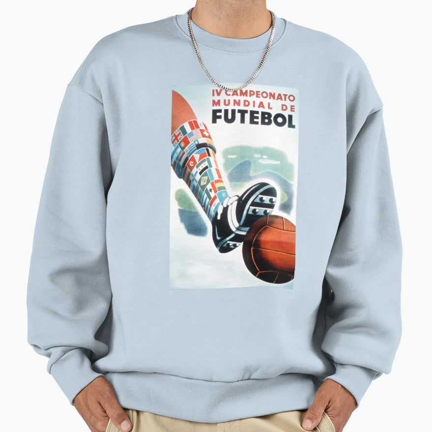 World Cup 1950 Brasil Iv Campeonato Sweatshirt - Custom Art Print Unisex - T-Shirt, Sweatshirt, Hoodie