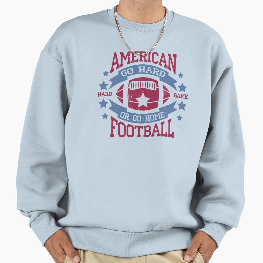 American Football Sweatshirt - Trendy Graphic Men Women - T-Shirt, Sweatshirt, Hoodie