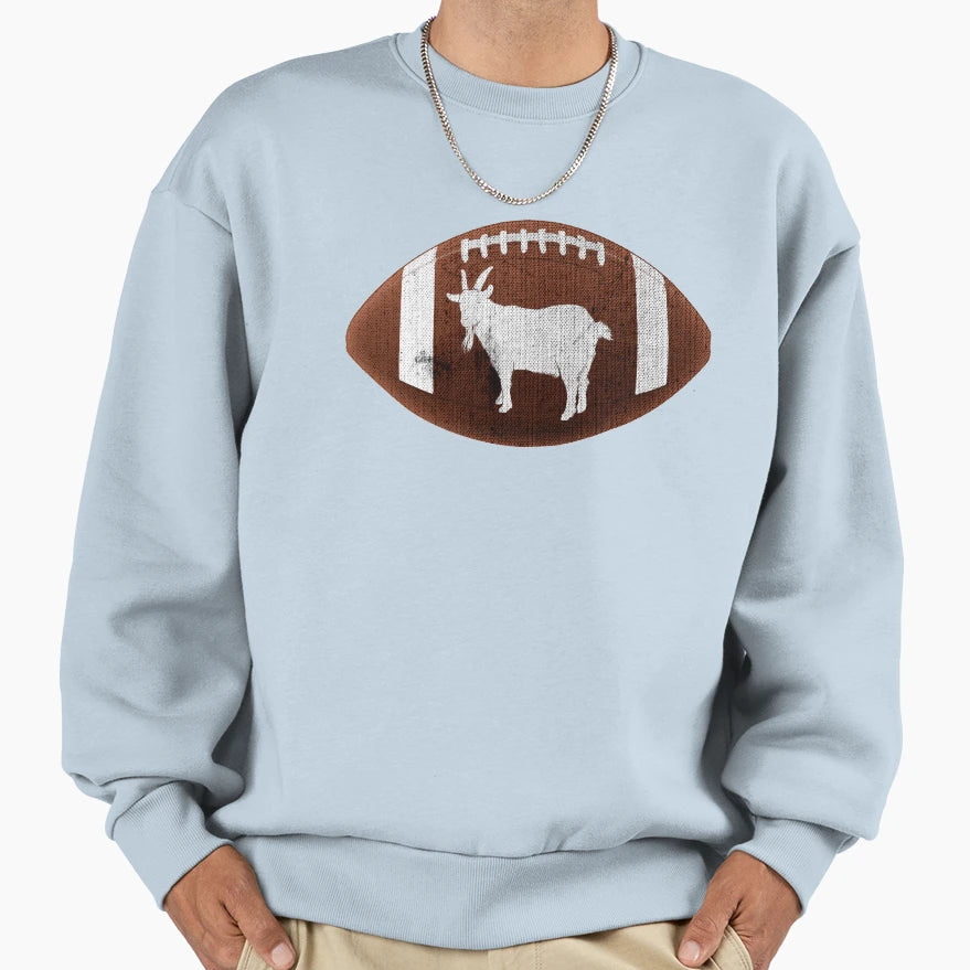 Goat Love Football Greatest All Time T-Shirt - Custom Art Print Men Women - T-Shirt, Sweatshirt, Hoodie