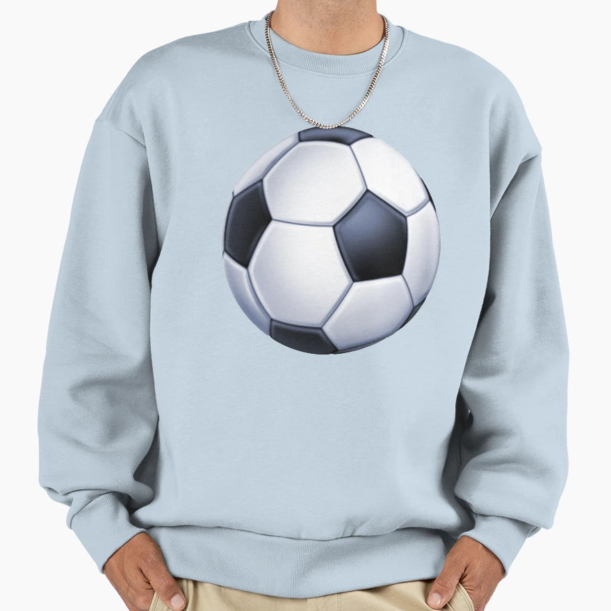 Soccer Ball Theme Sweatshirt - Trendy Graphic Men Women - T-Shirt, Sweatshirt, Hoodie