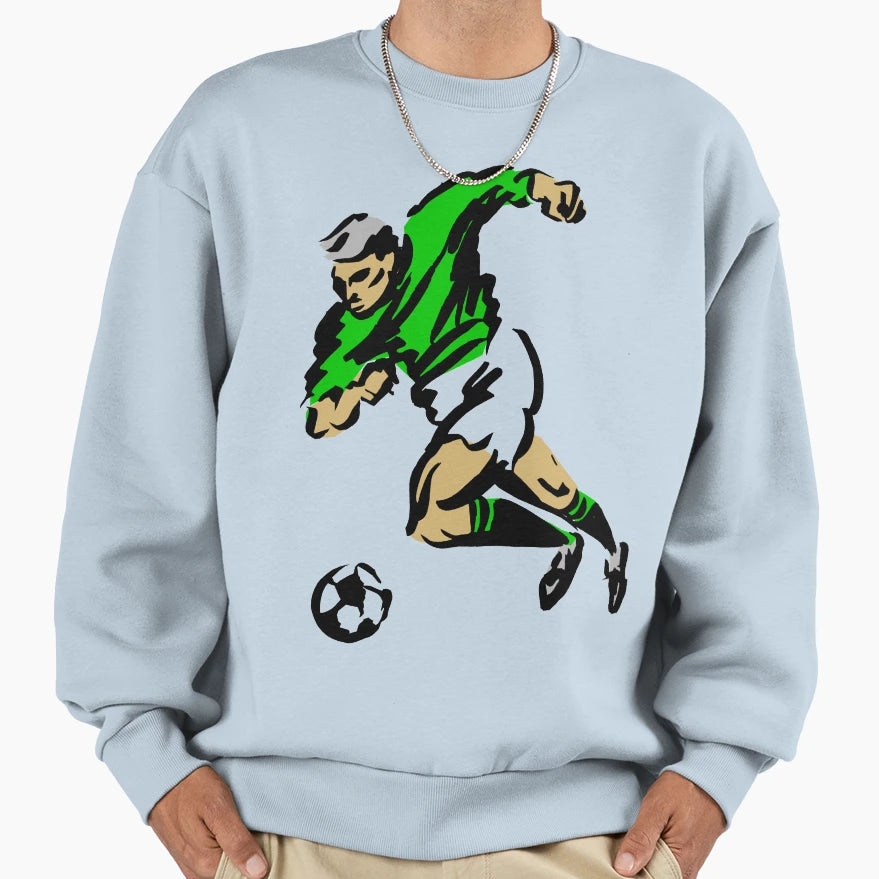 Soccer Sweatshirt - Fun Novelty Design Men Women - T-Shirt, Sweatshirt, Hoodie