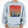 Optimus Flames 1 Sweatshirt - Unique Graphic for Adults - T-Shirt, Sweatshirt, Hoodie