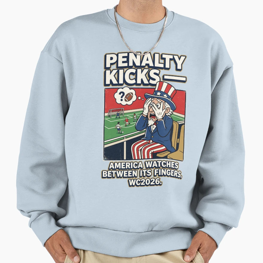 Penalty Kicks Wc2026 V2 Sweatshirt - Casual Everyday Wear for Adults - T-Shirt, Sweatshirt, Hoodie