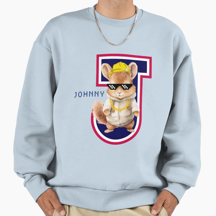 Squirrel Sweatshirt - Unique Graphic Unisex - T-Shirt, Sweatshirt, Hoodie