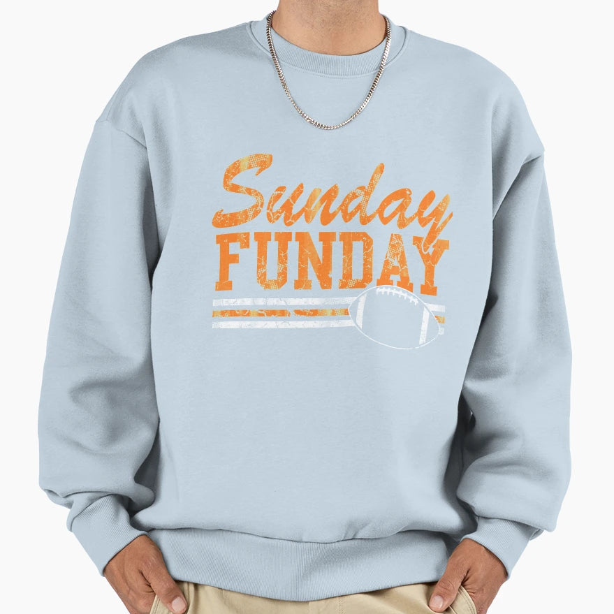 Sunday Funday Football Sweatshirt - Unique Graphic for Adults - T-Shirt, Sweatshirt, Hoodie