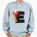 Letter E Capital T-Shirt - Minimalist Print Unisex - T-Shirt, Sweatshirt, Hoodie