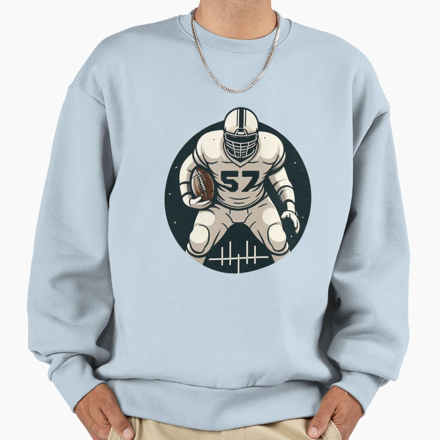 Offensive Lineman Sweatshirt - Minimalist Print for Adults - T-Shirt, Sweatshirt, Hoodie