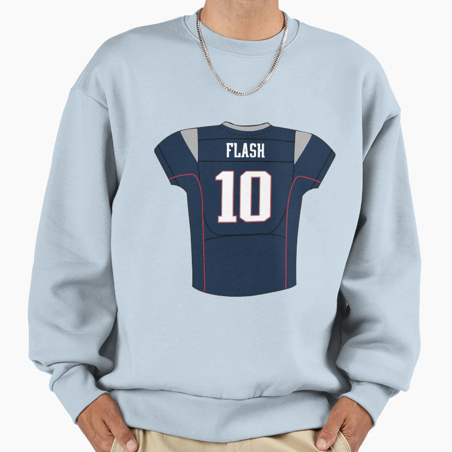 Flash Home Sweatshirt - Minimalist Print Unisex - T-Shirt, Sweatshirt, Hoodie