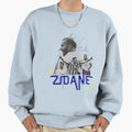 Zinedine Zidane Football Legend Sweatshirt - Fun Novelty Design for Adults - T-Shirt, Sweatshirt, Hoodie