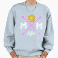 Mom Life Arrow Mothers Day Sweatshirt - Novelty Apparel for Adults - T-Shirt, Sweatshirt, Hoodie