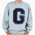 G Varsity Letter Sweatshirt - Trendy Graphic Unisex - T-Shirt, Sweatshirt, Hoodie