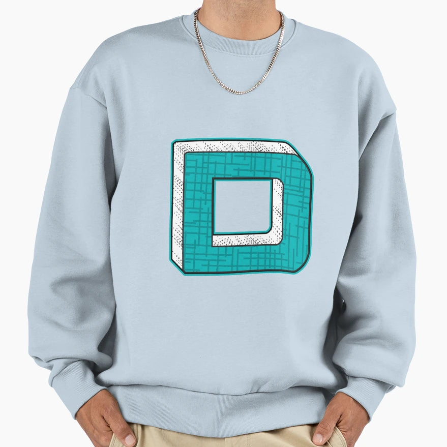 Alphabets Blue Ywzmls 13 Sweatshirt - Fun Novelty Design Unisex - T-Shirt, Sweatshirt, Hoodie