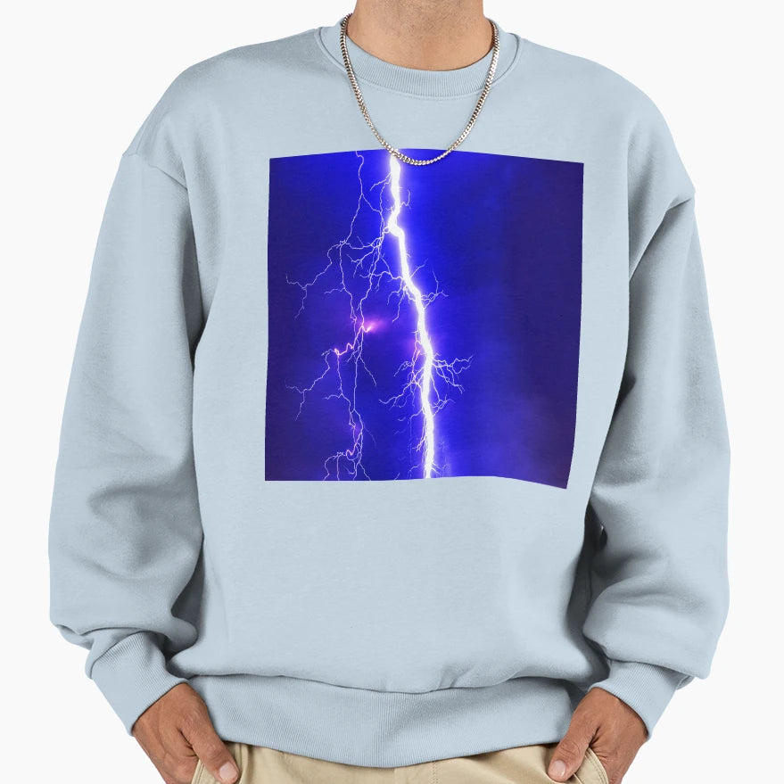 White Lightning Sweatshirt - Custom Art Print Unisex - T-Shirt, Sweatshirt, Hoodie