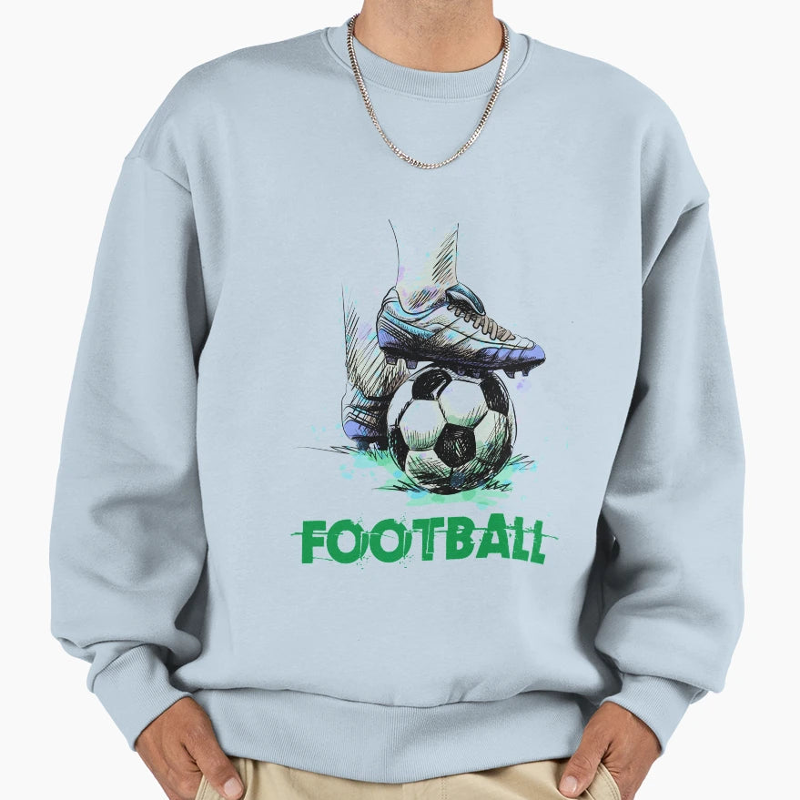 Football Sweatshirt - Unique Graphic Men Women - T-Shirt, Sweatshirt, Hoodie