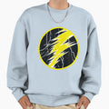 Big Yellow Lightning Bolt Sweatshirt - Fun Novelty Design for Adults - T-Shirt, Sweatshirt, Hoodie