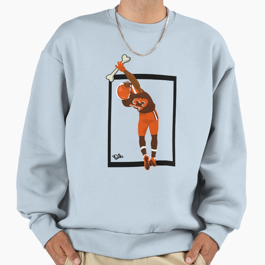 Obj Dawg Bone Sweatshirt - Graphic Print for Adults - T-Shirt, Sweatshirt, Hoodie