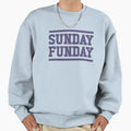 Sunday Funday Bills Sweatshirt - Trendy Graphic for Adults - T-Shirt, Sweatshirt, Hoodie