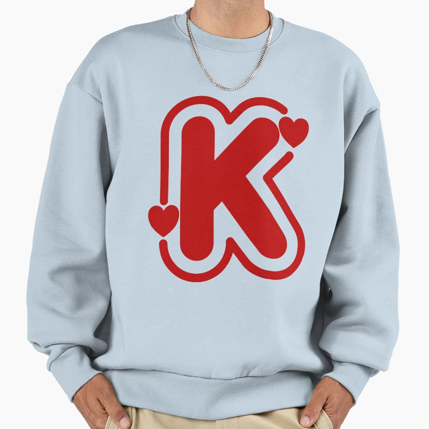 Alphabet Abc I Love You Sweatshirt - Fun Novelty Design Men Women - T-Shirt, Sweatshirt, Hoodie