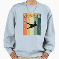 Old School Soccer Sweatshirt - Trendy Graphic for Adults - T-Shirt, Sweatshirt, Hoodie