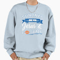 Sundays Are Jesus And Football Sweatshirt - Graphic Print for Adults - T-Shirt, Sweatshirt, Hoodie
