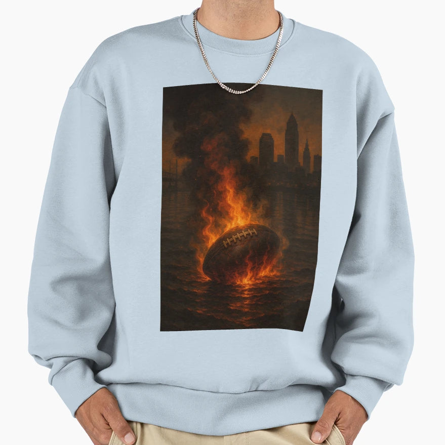 Cleveland Football V4 Sweatshirt - Streetwear Style Men Women - T-Shirt, Sweatshirt, Hoodie