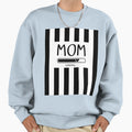 Black And White Vertical Striped Sweatshirt - Aesthetic Graphic for Adults - T-Shirt, Sweatshirt, Hoodie