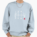 6 Speeds Car Manual Transmission Sweatshirt - Streetwear Style for Adults - T-Shirt, Sweatshirt, Hoodie