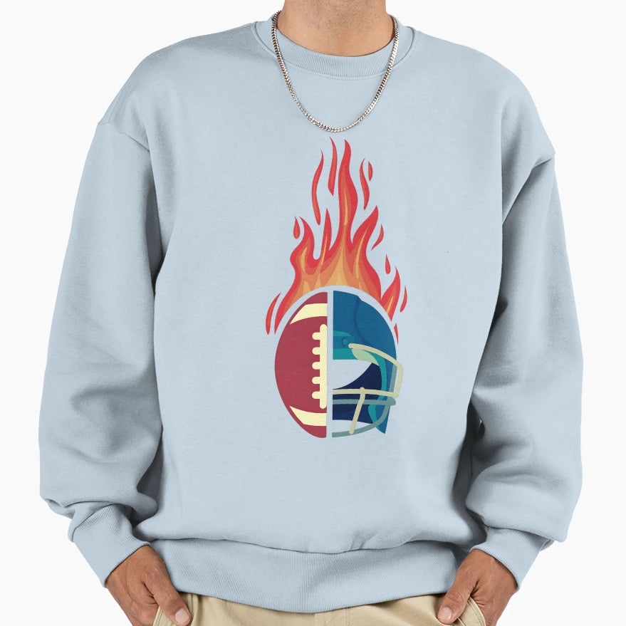 Funny Fathers Day American Sweatshirt - Fun Novelty Design Men Women - T-Shirt, Sweatshirt, Hoodie