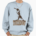 Funny Touchdown Baseball Sweatshirt - Casual Everyday Wear for Adults - T-Shirt, Sweatshirt, Hoodie