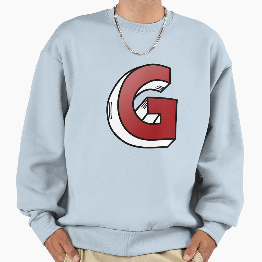 Letter G Sweatshirt - Aesthetic Graphic Unisex - T-Shirt, Sweatshirt, Hoodie
