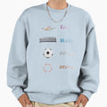 Eat Sleep Futsal Repeat Sweatshirt - Graphic Print Unisex - T-Shirt, Sweatshirt, Hoodie