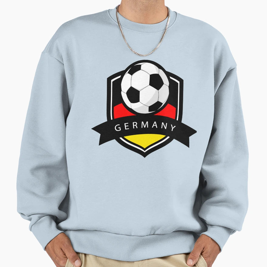 Soccer Flag Germany Sweatshirt - Trendy Graphic Men Women - T-Shirt, Sweatshirt, Hoodie