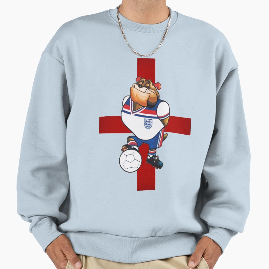 Bulldog Bobby England Sweatshirt - Graphic Print for Adults - T-Shirt, Sweatshirt, Hoodie