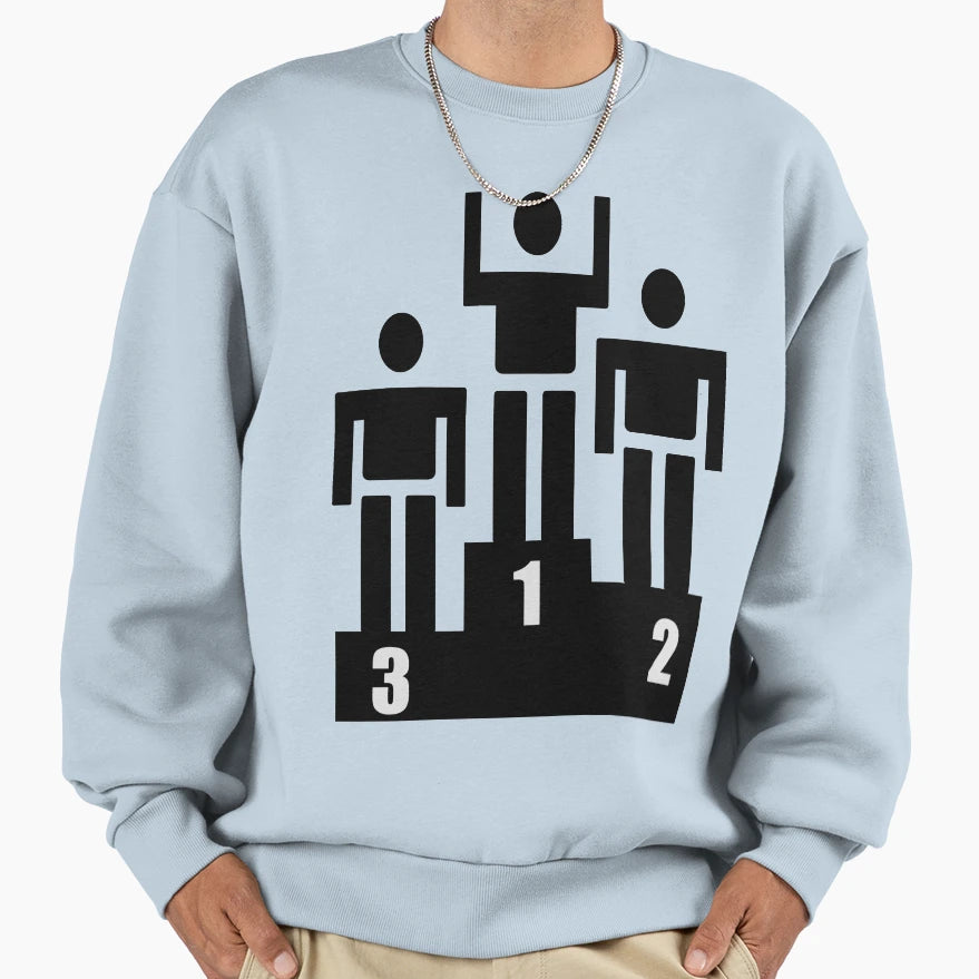 Podium Sweatshirt - Trendy Graphic Unisex - T-Shirt, Sweatshirt, Hoodie