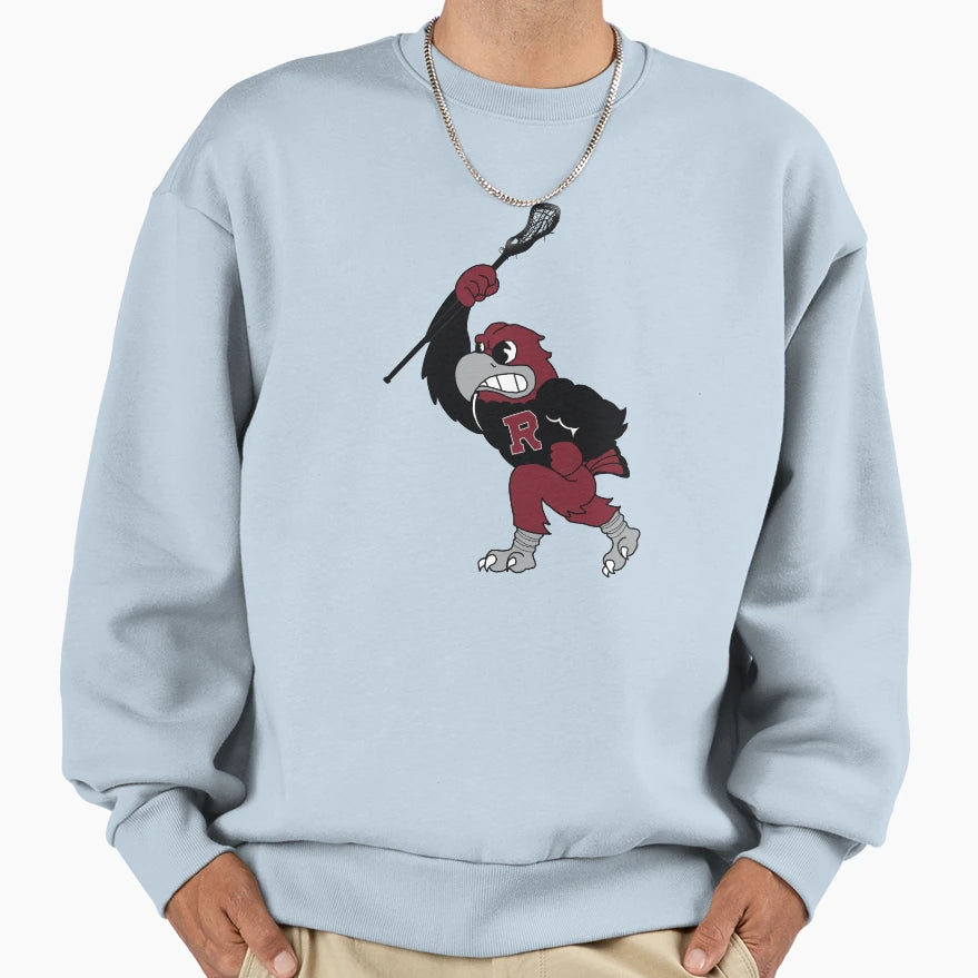 Maroon Lacrosse Sweatshirt - Custom Art Print Unisex - T-Shirt, Sweatshirt, Hoodie