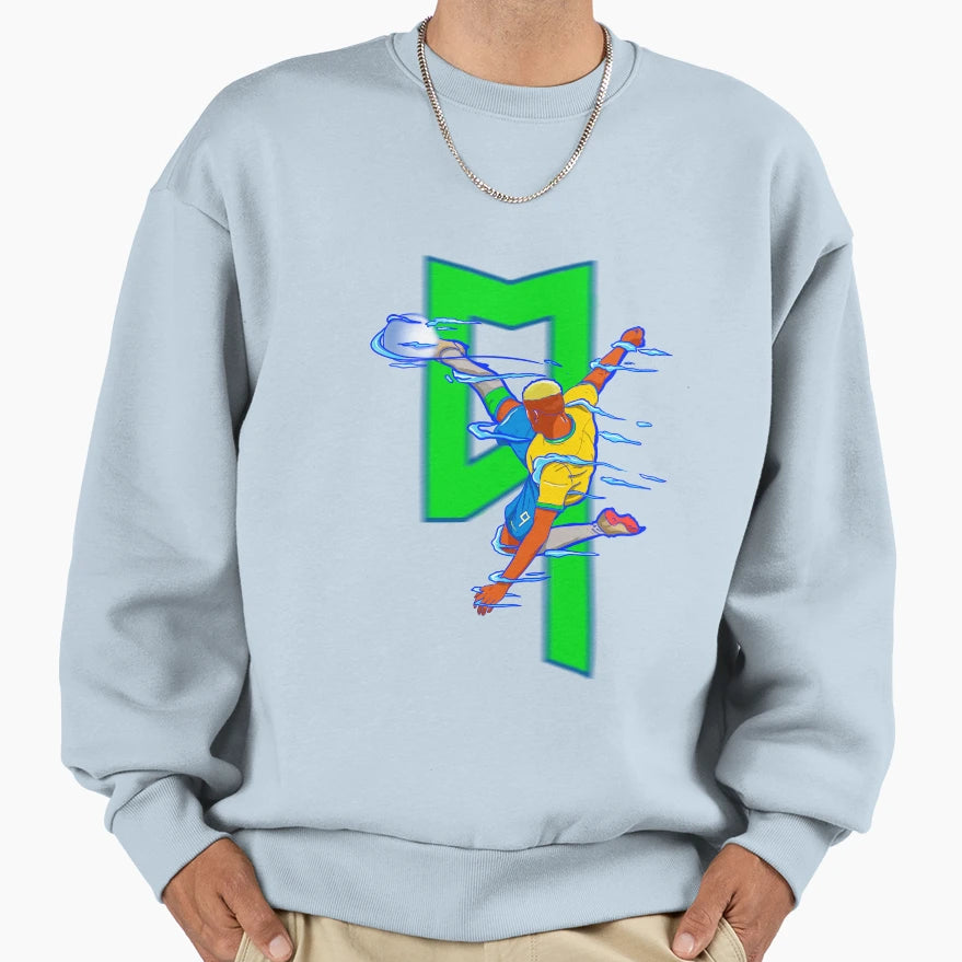 Brazilian Soccer Sweatshirt - Graphic Print Unisex - T-Shirt, Sweatshirt, Hoodie