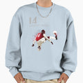 Thierry Henry Invincibles Red Sweatshirt - Trendy Graphic for Adults - T-Shirt, Sweatshirt, Hoodie