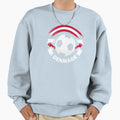 Denmark Football Soccer Fan Flag Sweatshirt - Fun Novelty Design Men Women - T-Shirt, Sweatshirt, Hoodie