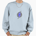 Hentai Haven Logo Blue Sweatshirt - Graphic Print for Adults - T-Shirt, Sweatshirt, Hoodie