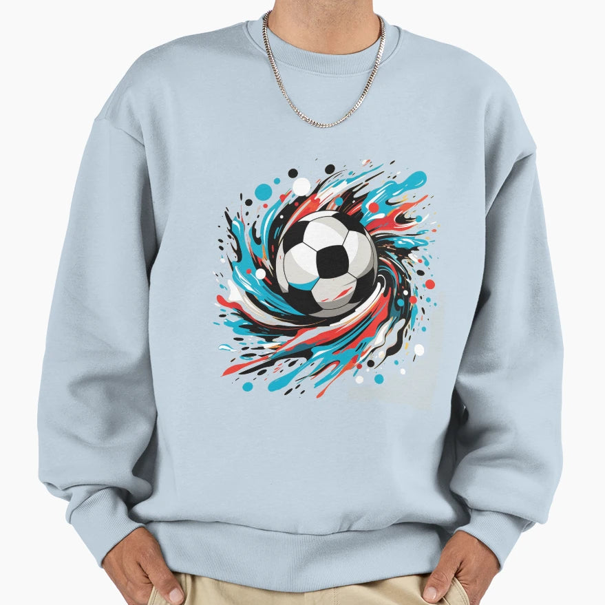Soccer Football Game Soccer T-Shirt - Custom Art Print for Adults - T-Shirt, Sweatshirt, Hoodie