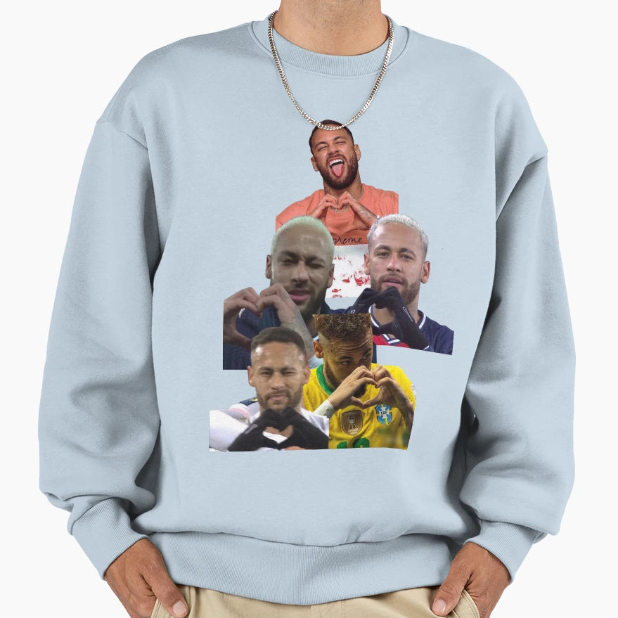 Neymar Junior Sweatshirt - Fun Novelty Design for Adults - T-Shirt, Sweatshirt, Hoodie